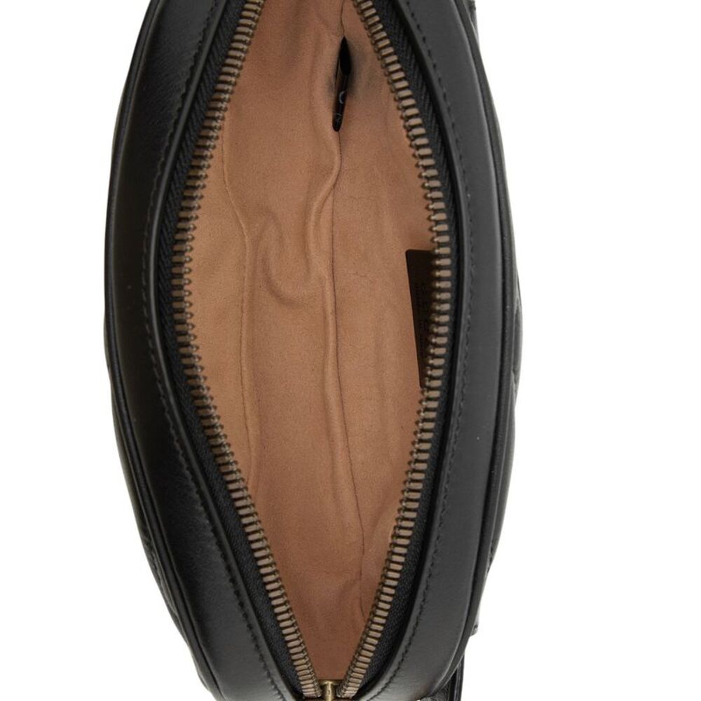Gucci Matelasse Leather GG Marmont Belt Bag - Size 34 / 85 - Picture 7 of 11